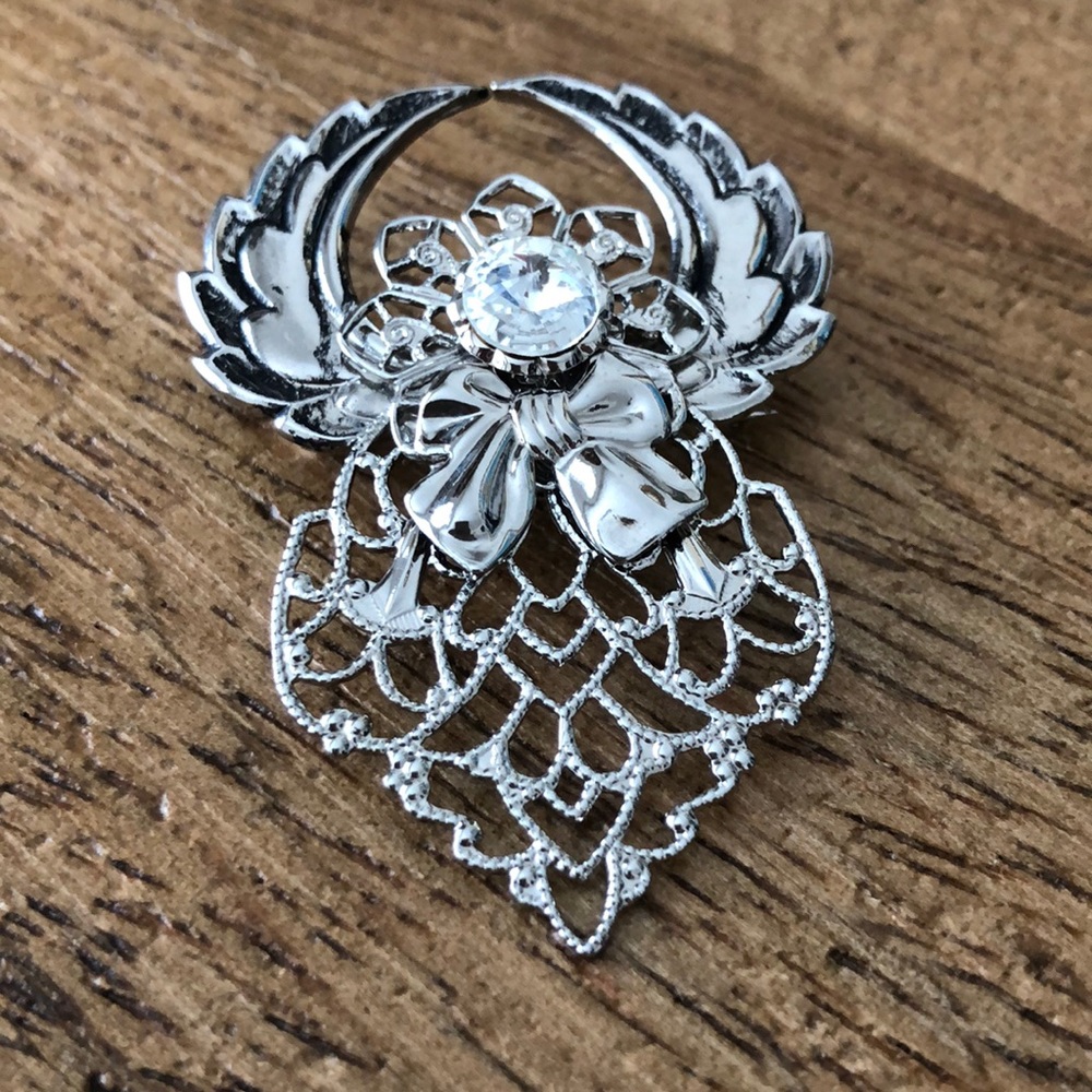 Vintage Angel Brooch